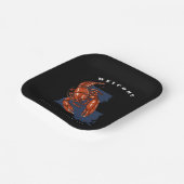 Moderne welkom rivierkreeft Louisiana aangepaste n Papieren Bordje (Gebogen)