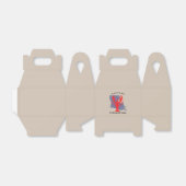 Moderne welkom rode rivierkreeft Louisiana aangepa Bedankdoosjes (Uitgevouwen)