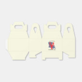 Moderne welkom rode rivierkreeft Louisiana aangepa Bedankdoosjes (Uitgevouwen)