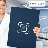 Moderne Welkom Tandheelkundige Kantoor Logo Klembord