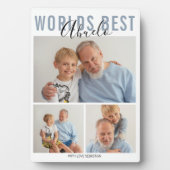 Moderne werelden Best Abuelo 3 Photo Plaque Fotoplaat (voorkant)