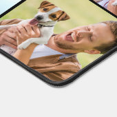 Moderne Werelden Beste Hond 7 Foto Collage Custom Bureaumat (Hoek)
