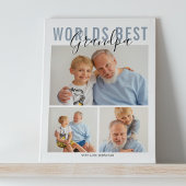 Moderne werelden Beste opa 3 Foto Fotoplaat