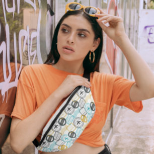 Moderne wereldreiziger   Monogram Heuptasje