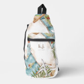 Moderne wereldreiziger | Monogram Sling Bag (Voorkant)