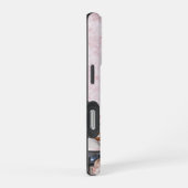 Moderne Wereld's Best Mummy Gift Foto Roze Marmer iPhone Hoesje (Rechterkant)