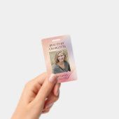 Moderne werknemer foto ID badge (Handheld)