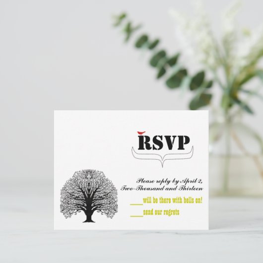  moderne wervelstorm RSVP (Staand voorkant)