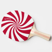 Moderne wervelwervelkolom Magneta-naam Tafeltennisbatje (Zijkant)