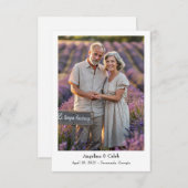 Moderne Whimsical en Leuke Foto Save The Date (Voorkant / Achterkant)