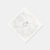 Moderne Whimsy Dolphin Wedding Servet (Hoek)