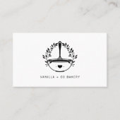 Moderne Whisky Bakkerij Cateraar Business Visitekaartje (Voorkant)