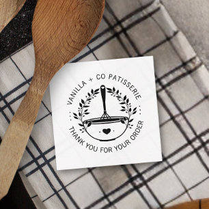 Moderne Whisky Bakkerij Zakelijke klant Dank u Vierkante Visitekaartje