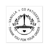 Moderne Whisky Bakkerij Zakelijke klant Dank u Zelfinktende Stempel (Design)