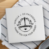 Moderne Whisky Bakkerij Zakelijke klant Dank u Zelfinktende Stempel