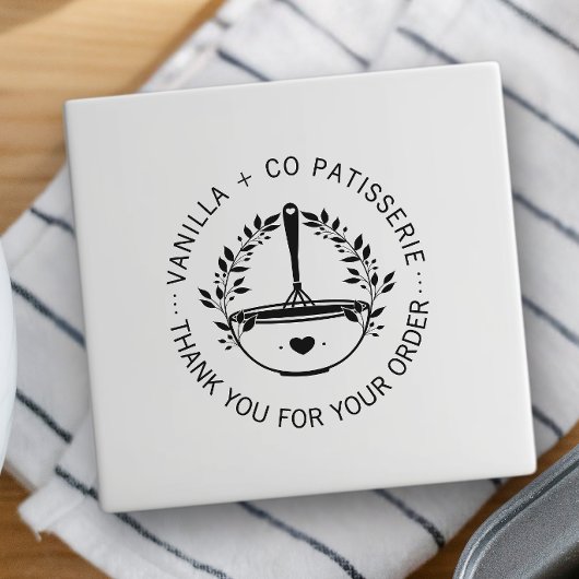 Moderne Whisky Bakkerij Zakelijke klant Dank u Zelfinktende Stempel