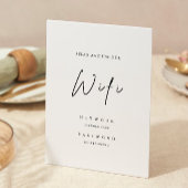 Moderne WiFi-code, uitnodiging voor WiFi Connect