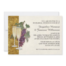 Moderne wijn Champagne glas thema repetitie diner