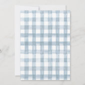 Moderne Wijn & Kaas Bruids Brunch Picknick Kaart (Achterkant)