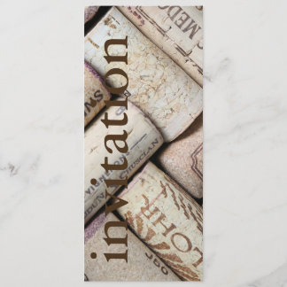 moderne wijnkurken - vrijgezellenfeest voor wijnbe kaart