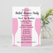 Moderne wijnmakerij wijngaard vrijgezellenfeest pa kaart (Staand voorkant)