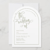 Moderne wijze handgeschreven kalligrafie script br kaart (Voorkant)