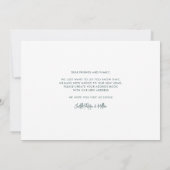 Moderne wijziging van adresverplaatsing aankondiging (Achterkant)