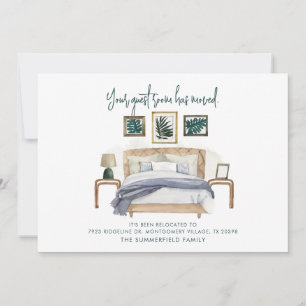 Moderne wijziging van adresverplaatsing aankondiging