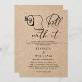 Moderne wijziging van datum uitgesteld geannuleerd kaart (Voorkant / Achterkant)