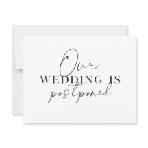 Moderne Wijziging Van Plannen Trouwuitstel