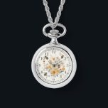 Moderne Wildbloem Bloemen Bijen Stijlvolle Chique  Horloge<br><div class="desc">Modern Wildflower Floral Bee Stylish Chic Womans Watches beschikt over een trendy geel waterverf wilde bloem met hommels. Creëer door Evco Studio www.zazzle.com/store/evcostudio</div>