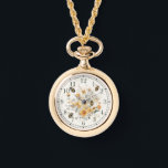 Moderne Wildbloem Bloemen Bijen Stijlvolle Chique  Horloge<br><div class="desc">Modern Wildflower Floral Bee Stylish Chic Womans Watches beschikt over een trendy geel waterverf wilde bloem met hommels. Creëer door Evco Studio www.zazzle.com/store/evcostudio</div>