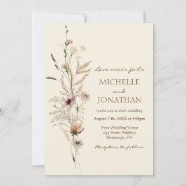 Moderne Wildbloem Bloemen Christelijke Bijbel Brui Kaart