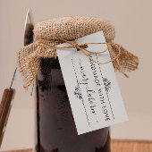 Moderne Wildbloemen Custom Naam Handgemaakt Met Li Rubberstempel