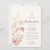 Moderne wilde bloem | Toewijding aan botanische tu Kaart (Voorkant)