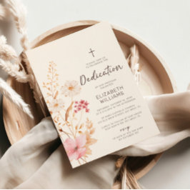 Moderne wilde bloem | Toewijding aan botanische tu Kaart