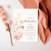 Moderne wilde bloem | Toewijding aan botanische tu Kaart