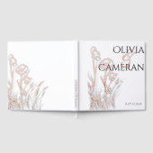 Moderne wilde bloemen gastenboek (Volledig)