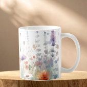 Moderne Wilde Bloemen Koffiemok