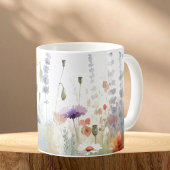 Moderne Wilde Bloemen Koffiemok