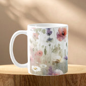 Moderne Wilde Bloemen Koffiemok