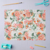Moderne Wilde Bloemen Trendy Bloemstuk Tissuepapier (Craft)