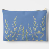 Moderne Wildflower Custom Monogram Accessoire Pouc Etui (Achterkant)