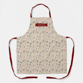 Moderne Wildflower Floral Grace Chic Trendy Schort (Voorkant)