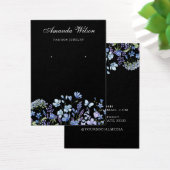 Moderne Wildflower Oorbel Sieraden Display kaart (Bureau)