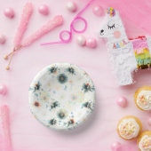 Moderne Wildflower Tuin Papier Borden Papieren Kommen (Feest)