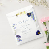 Moderne Wildflower Weddenschap Hartelijk dank Bedankzakje (Gezegeld)