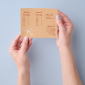 Moderne wimperservices  Groovy prijzen  Lijst Flyer (Hand)