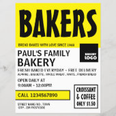 Moderne winkel, bakkerij Adverteren Flyer (Voorkant)