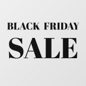 Moderne winkelruit Zwart Vrijdag aanbieding raamfo Raamsticker (Vel)